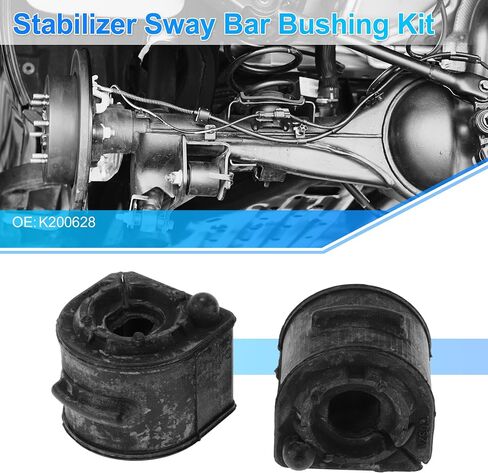 No.K200628 Front Left Front Right Stabilizer Sway Bar Bushing Kit for MAZDA 3 2004-2013 Rubber Suspension Kit Black 2 Pcs in Saudi Arabia