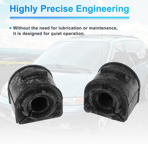 No.K200628 Front Left Front Right Stabilizer Sway Bar Bushing Kit for MAZDA 3 2004-2013 Rubber Suspension Kit Black 2 Pcs in Saudi Arabia