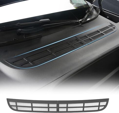 Air Intake Vent Grille Cover for Tesla Model Y Juniper 2025 2026 Air Vent Cover Air Flow Vent Intake Protective Air Conditioning Grille Grid Mesh Inlet Guard Model Y Launch Series Accessories in Kuwait