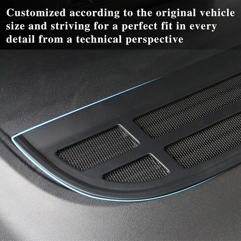 Air Intake Vent Grille Cover for Tesla Model Y Juniper 2025 2026 Air Vent Cover Air Flow Vent Intake Protective Air Conditioning Grille Grid Mesh Inlet Guard Model Y Launch Series Accessories in Kuwait