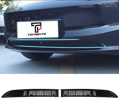 Air Intake Vent Grille Cover for Tesla Model Y Juniper 2025 2026 Air Vent Cover Air Flow Vent Intake Protective Air Conditioning Grille Grid Mesh Inlet Guard Model Y Launch Series Accessories in Kuwait