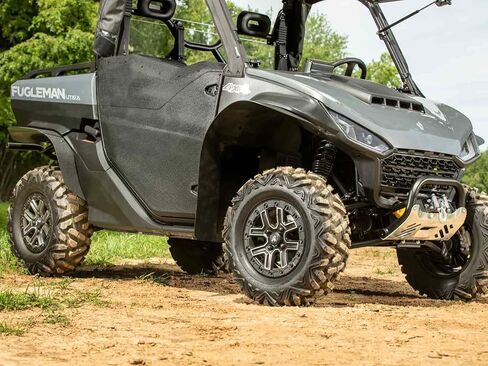 SuperATV Fender Flares/Mud Guards/Mud Kickers متوافق مع 2022+ Segway Fugleman UT 10 | المتانة القصوى | 1/8 بوصة LDPE | حماية من الصخور والأوساخ والرمل وغيرها من الحطام الطائر | صنع في الولايات المتحدة الأمريكية in Kuwait