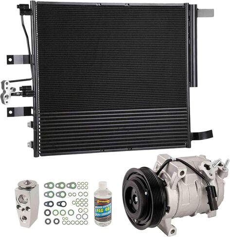 For Ram 1500 2012 2013 A/C Kit w/AC Compressor Condenser & Drier - BuyAutoParts 61-94114R6 New in Saudi Arabia