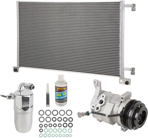 For Chevy Silverado 2500 3500 6.0 A/C Kit w/AC Compressor Condenser & Drier - BuyAutoParts 60-89254CK New in Saudi Arabia