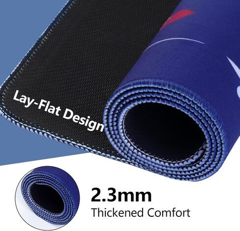 Mahjong Mat, 31.5x31.5 Inch Neoprene Gaming Surface with Rules, Navy Blue, Anti-Slip Noise Reduction Table Cover for Tiles and Cards, Includes Storage Bag in Saudi Arabia