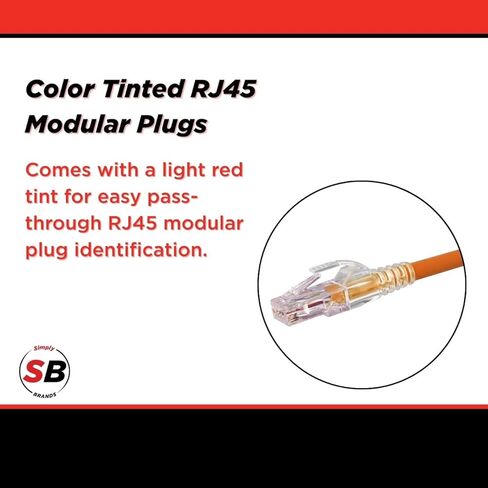 ProSeries Pass-Through RJ45 Mod Plug - أرضية خارجية محمية لكابلات 23AWG الصلبة، FPE المعزولة 10G STP LAN (Cat7a/7/6a) - أصفر، جرة 50 قطعة - S45-1755P in Saudi Arabia