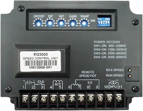 EG3000 Generator Set Speed Governor Electronic Speed Controller is Stable in Saudi Arabia