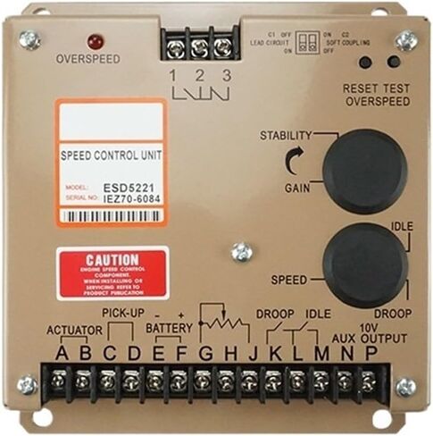 ESD5221 Generator Set Accessories Speed Control Board Electric Control Board Control Module in Saudi Arabia