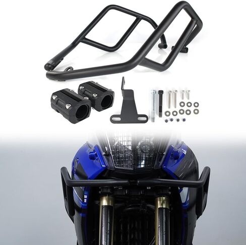 Xitomer Upper Crash Bar with Bumper Fit for 2024 Tenere 700 2019-2024 Motorcycle Compatible with XTZ 700 Tenere Engine Tank Guard Crashbars in Saudi Arabia