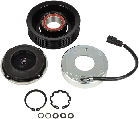 Cciyu AC Clutch مناسب لنيسان ماكسيما 3.5L 2015 2016 2017 2018 2019 2020 2021 2022-2023، مناسب لنيسان مورانو 2.5L 2016 يستبدل قابض ضاغط التيار المتردد للسيارة 7 أخاديد in Saudi Arabia