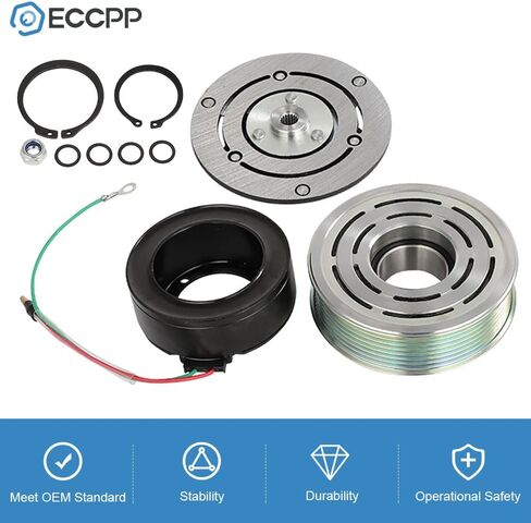 ECCPP A/C Compressor Clutch 2016 2017 2018 Fit for Acura ILX for Honda CR-V 2.4L Fast Cooling AC Clutch in Saudi Arabia