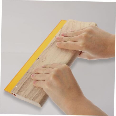 Angoily 1set Wooden Handle Screen Printing Squeegee Ink Scraper Durable and Lightweight Ink Spreading Tool for Textiles and Graphic Applications in Saudi Arabia