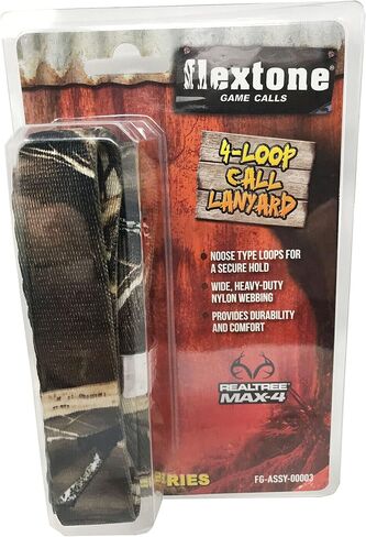 Flextone Hunting 4 Loop Lanyard for Turkey Predator Deer Duck Goose Game Calls in Saudi Arabia