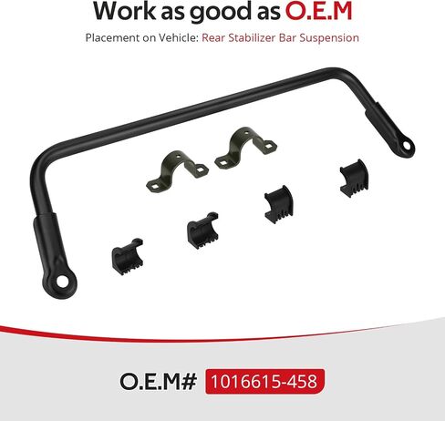 JAVIK قضيب موازن خلفي مع دعامة جلبة لبولاريس رينجر 500 400 800 EV 2010-2022 O.E.M #1016615-458 in Saudi Arabia