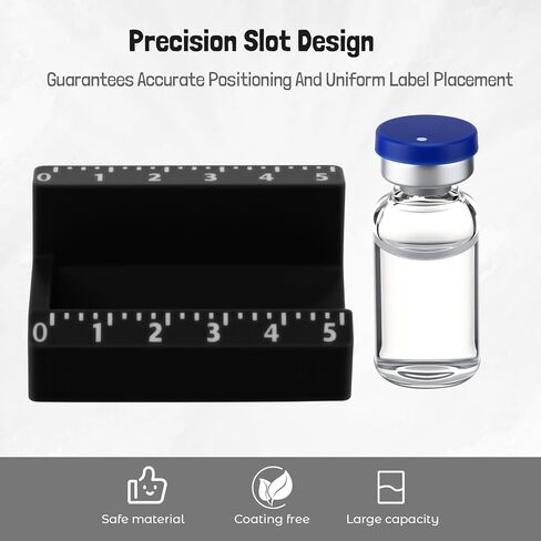 2 Pcs 3ml and 10ml Peptide Vial Label Applicator Bottle Labeling Application Tool for Small Jars Essential Oils Containers Bottles (Sky Blue) in Saudi Arabia