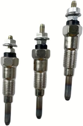 3PCS Glow Plug 12V For Yanmar 3TNM74F 3TNV70 3TNV74F 3TNV76 3TNV80 3TNV80F 3TNV80FT Engines 119717-77801 in Saudi Arabia