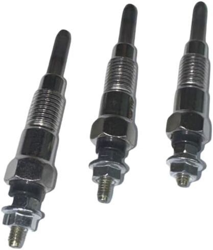 3PCS Glow Plug 12V For Yanmar 3TNM74F 3TNV70 3TNV74F 3TNV76 3TNV80 3TNV80F 3TNV80FT Engines 119717-77801 in Saudi Arabia