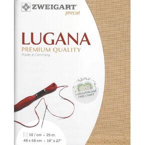 Precut Zweigart Fein-Aida Vintage 18 قطعة فينتاج كانتري موكا 3793/3009 in Kuwait