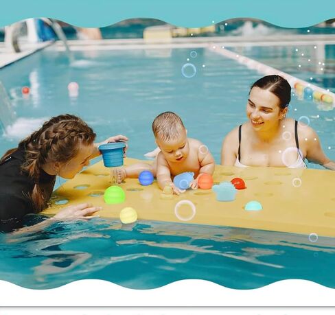Dino Bath Toy Set – Reusable Silicone Splash Balls & Dinosaur Bath Toys for Toddlers Ages 3+ | BPA-Free, Easy-Clean, Fun Water Play for Bathtime & Pool in Saudi Arabia