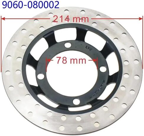 قرص فرامل خلفي لـ CFMoto 9060-080002 SSV UTV ملحقات CF500 UForce 500U5 CF500US-EX ZF UF CF Moto جزء قطع غيار الدراجات النارية in Saudi Arabia