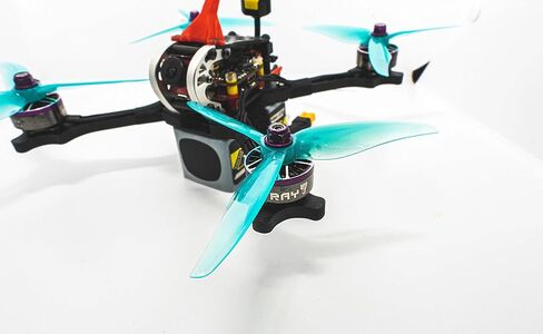 [20 قطعة] مروحة GEMFAN 5 بوصات 51466V2، دعامات 3 شفرات عالية الأداء 5 بوصات لطرازات RC بدون طيار FPV 10CW 10CCW، مزيج من 5 ألوان in Saudi Arabia