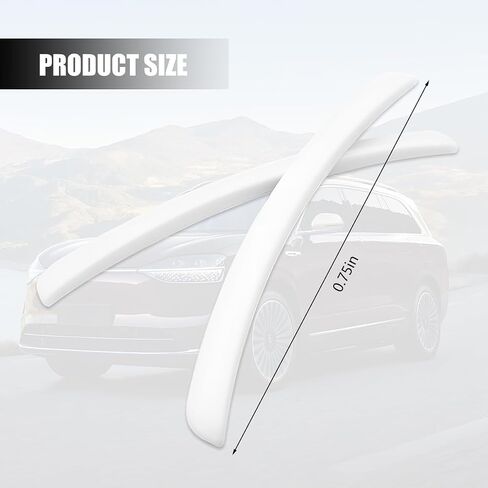 Car Wheel Eyebrow Strip, 2PCS Anti-Collision Rubber Automotive Fender Flare Arch Lip Trim, Self-Adhesive Vehicle Mudguard Protector Sticker, Universal for SUVs Trucks Sedans (Black) in Kuwait