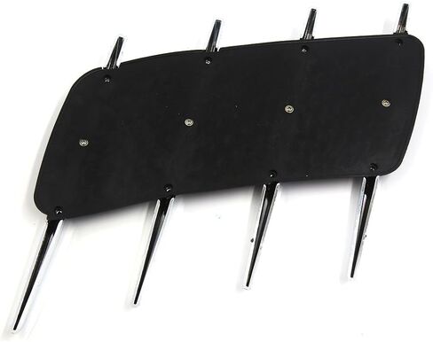 uxcell Automobile Car Black Adhesive Side Vent Air Flow Fender Sticker Cover 2Pcs in Saudi Arabia