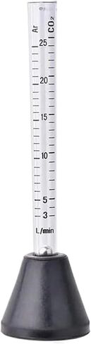 Co2 Gas Flow Meter Peashooter Scale Tester Dual Scales Lightweight Measure For Gas Flowmeter Mig Tig Welder Welding Tools in Saudi Arabia