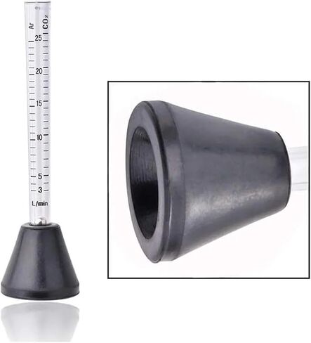 Co2 Gas Flow Meter Peashooter Scale Tester Dual Scales Lightweight Measure For Gas Flowmeter Mig Tig Welder Welding Tools in Saudi Arabia