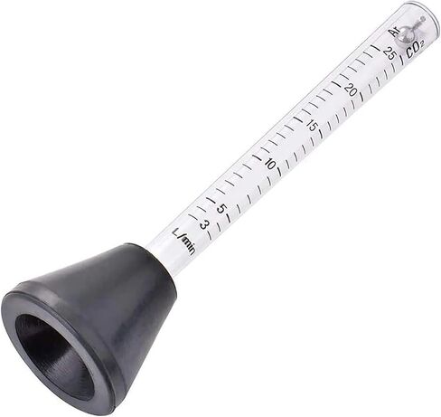 Co2 Gas Flow Meter Peashooter Scale Tester Dual Scales Lightweight Measure For Gas Flowmeter Mig Tig Welder Welding Tools in Saudi Arabia
