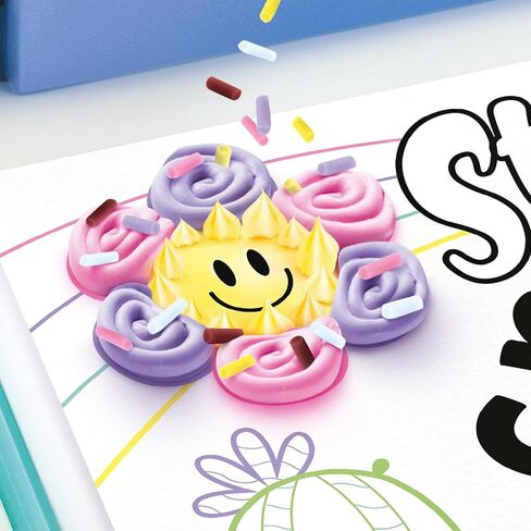Art Lab Fluffy Paint Studio - مجموعة طلاء ثلاثية الأبعاد للأطفال: اصنع عملاً فنيًا منتفخًا باستخدام الدهانات والأدوات المزخرفة، ومجموعة الفنون والحرف اليدوية الممتعة in Kuwait