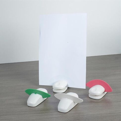 حامل ورق حامل ومشبك مجموعة مجلد مع وسادة مضادة للانزلاق حامل ورق محمول حامل ناسخة حامل مستندات المكتب مثالي لكتابة المكتب والقراءة (قطعتان) in Kuwait