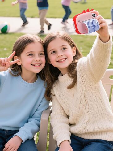 3-Color Kids Camera Paper Roll Refill - Compatible with Most Instant Print Camera, HD Photo Printer Paper for Kids Aged 4 5 6 7 8 9 10 Boys Girls Birthday Christmas Gifts (6 Rolls) in Saudi Arabia
