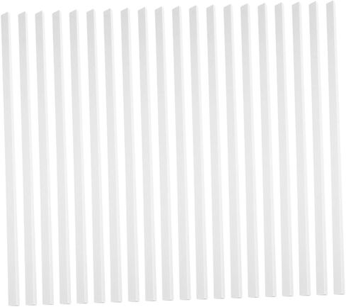 Gadpiparty 20pcs Binding Bars Slide Grip for Easy Document Organization Transparent Binding Bars for Reports School and Office Use Capacity for Quick Retrieval and Portability in Saudi Arabia