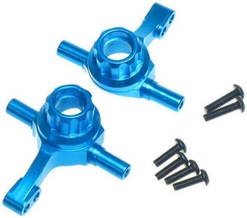 Aluminum Front Knuckle Arm Set for Tamiya TT02 / Yeah Racing / TT02-006BU in Kuwait
