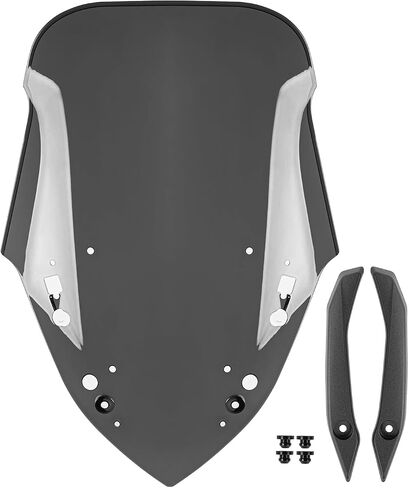 Motorcycle Windshield Windscreen for NMAX 125 155 NM-X 2021-2024 Front Fly Screen Wind Visor Deflector, Light Smoke in Saudi Arabia