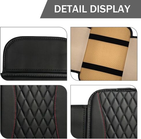 Car Center Console Cover, Patchwork Leather Armrest Cover Cushion with 2 Storage Bag, Waterproof Comfortable Auto Arm Rest Pad, Universal Center Console Protector for Sedan, SUV (Purple) in Saudi Arabia