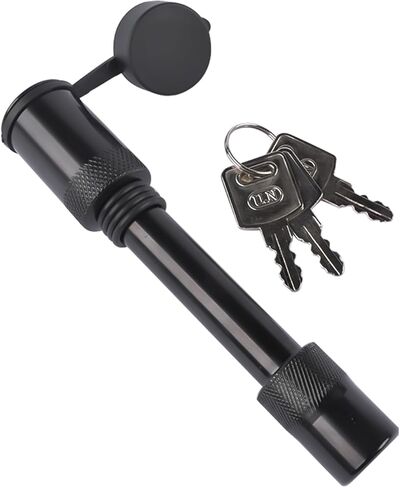 وصلة وصلة مقطورة قابلة للتعديل مقاس 2 بوصة، قطرة/ارتفاع 6 بوصة، GTW بوزن 12500 رطل - وصلة قطرة من الألومنيوم شديدة التحمل للشاحنات/سيارات الدفع الرباعي، أقفال مزدوجة من الفولاذ المقاوم للصدأ، أحمر in Kuwait