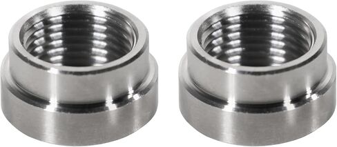 Ucreative O2 Sensor Bung 304 الفولاذ المقاوم للصدأ M18 x 1.5 Weld in Oxygen Sensor Bung (4PCS) in Saudi Arabia
