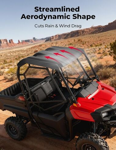 KEMIMOTO Top Hard Roof Compatible with Pioneer 700 2014-2025, Durable Protection, Streamlined Aerodynamic Shape, Compatible with Pioneer 700 Roof Accessories Replace V000100-11056Q in Saudi Arabia