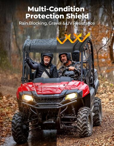 KEMIMOTO Top Hard Roof Compatible with Pioneer 700 2014-2025, Durable Protection, Streamlined Aerodynamic Shape, Compatible with Pioneer 700 Roof Accessories Replace V000100-11056Q in Saudi Arabia