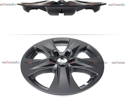 أغطية عجلة Hubcap مقاس 17 بوصة متوافقة مع 2019-2024 Toyota RAV4 XLE Hybrid LE/XLE، أغطية حافة بلاستيكية ABS متينة (مجموعة من 4)، مناسبة للعجلات القياسية - استبدال غطاء الإطار سهل التركيب in Saudi Arabia
