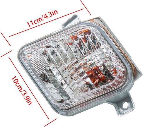 1 Pair Front Turn Signal Lights Replacement for Honda Odyssey 2021 2022 2023 2024 2025 Right and Left Side Marker Lamps HO2531134 33350THRA31 in Saudi Arabia