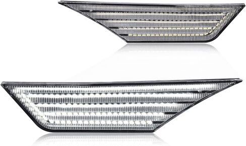 G-PLUS LED Switchback Signal Lamp Side Marker Lights White Compatible with Honda Civic 2016 2017 2018 2019 2020 2021 33850TBAA02, 33850TBAA01, 33800TBAA02 Clear Lens in Saudi Arabia