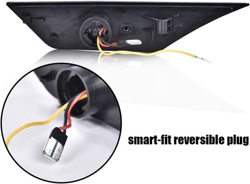 G-PLUS LED Switchback Signal Lamp Side Marker Lights White Compatible with Honda Civic 2016 2017 2018 2019 2020 2021 33850TBAA02, 33850TBAA01, 33800TBAA02 Clear Lens in Saudi Arabia