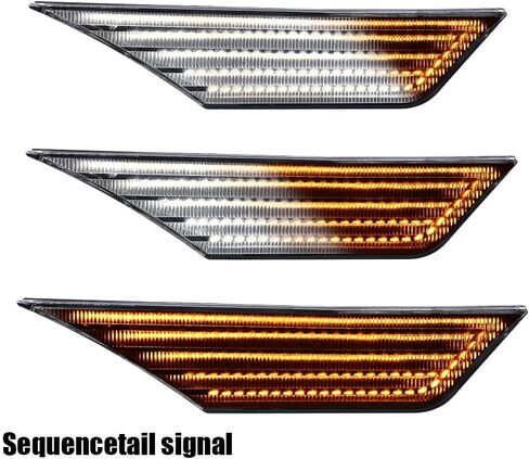 G-PLUS LED Switchback Signal Lamp Side Marker Lights White Compatible with Honda Civic 2016 2017 2018 2019 2020 2021 33850TBAA02, 33850TBAA01, 33800TBAA02 Clear Lens in Saudi Arabia