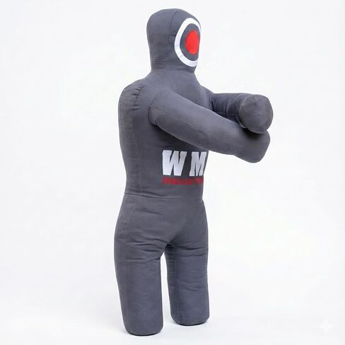 MMA BJJ Dummy for Kids, Made with Durable Canvas for Training and Practice, 40 inch Size, Unfilled in Saudi Arabia