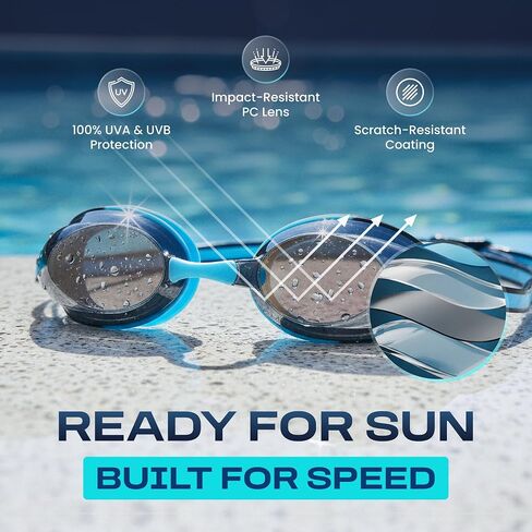 Clear'r Adult Xcel Goggle - Blue Mirrored in Saudi Arabia