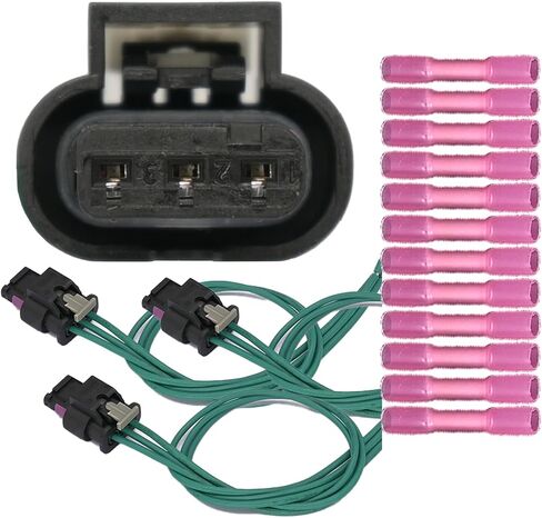 4 Pcs Ignition Coil Packs Connector Wiring Harness Pigtail Plug Wire Fit for Ford Focus Escape Fusion Fit for Edge Fit for Lincoln Mkc Mkz 2012-2019 2.0L L4 Replaces# C1816 Uf670 in Saudi Arabia