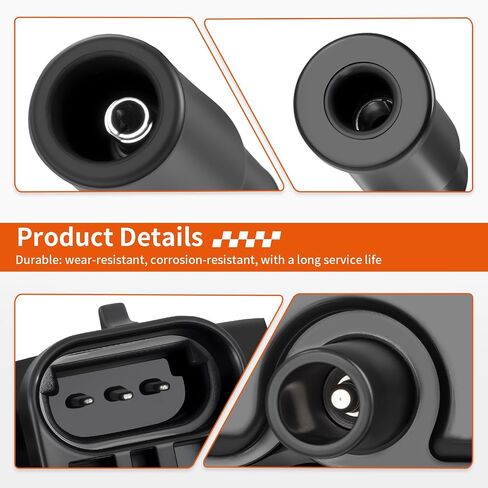 0.5 OHM Ignition Coil & Spark Plug Cable For Sportster 883 1200 Custom Low Roadster 2004-2006 31655-99 31996-04 in Saudi Arabia